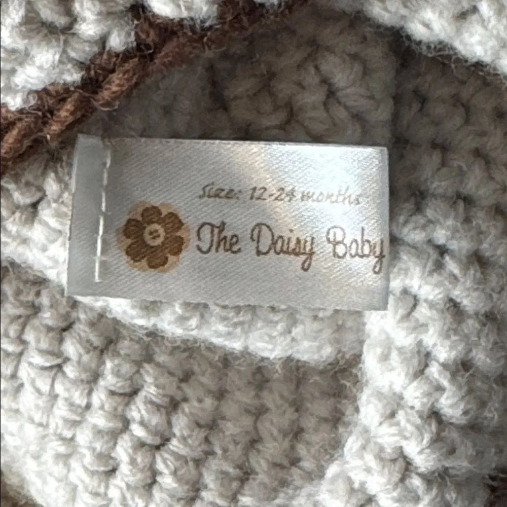 Daisy Baby Infant Toddler Puppy Hat Beanie 12-24 months NWT